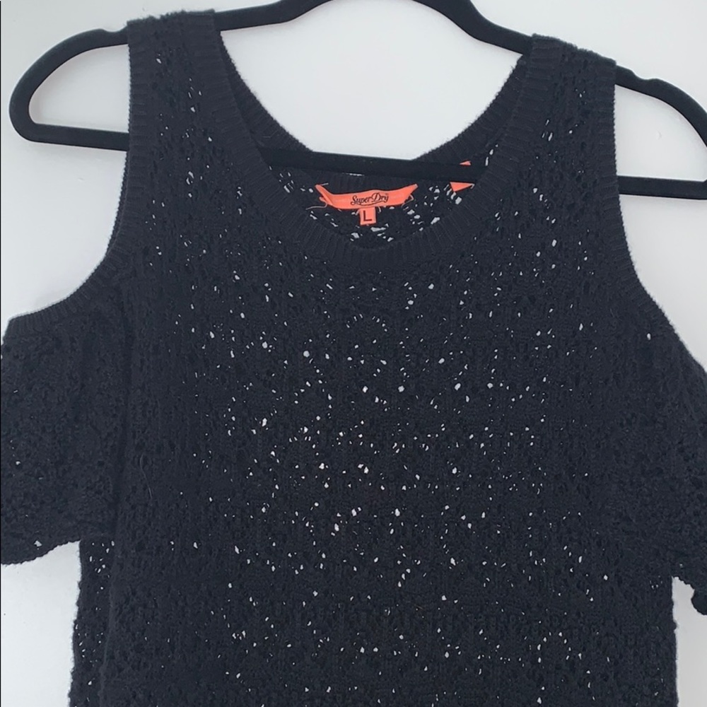 Superdry knitted shirt